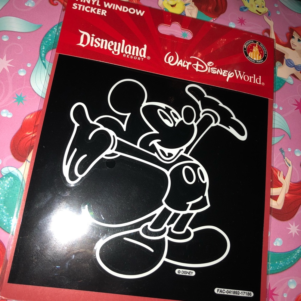 Disney Parks Mickey Mouse window Sticker